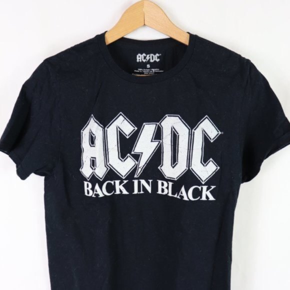 AC DC Back In Black Band Tee size S - Picture 4 of 5